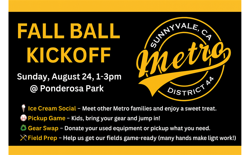 Fall Ball Kickoff